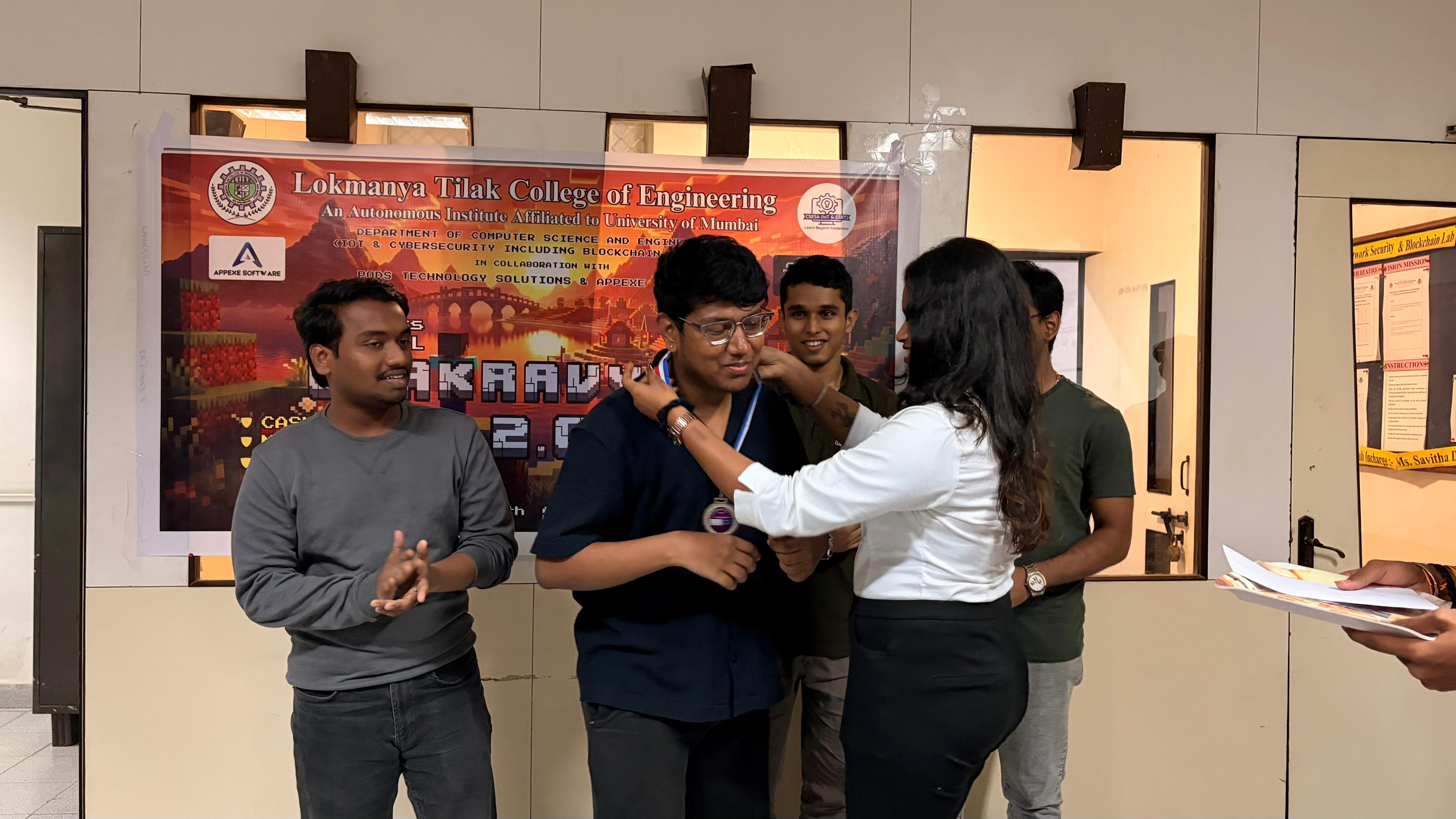 APPEXE Software Medal Award Ceremony for Second Prize APPEXE Software Medal Award Ceremony for Second Prize